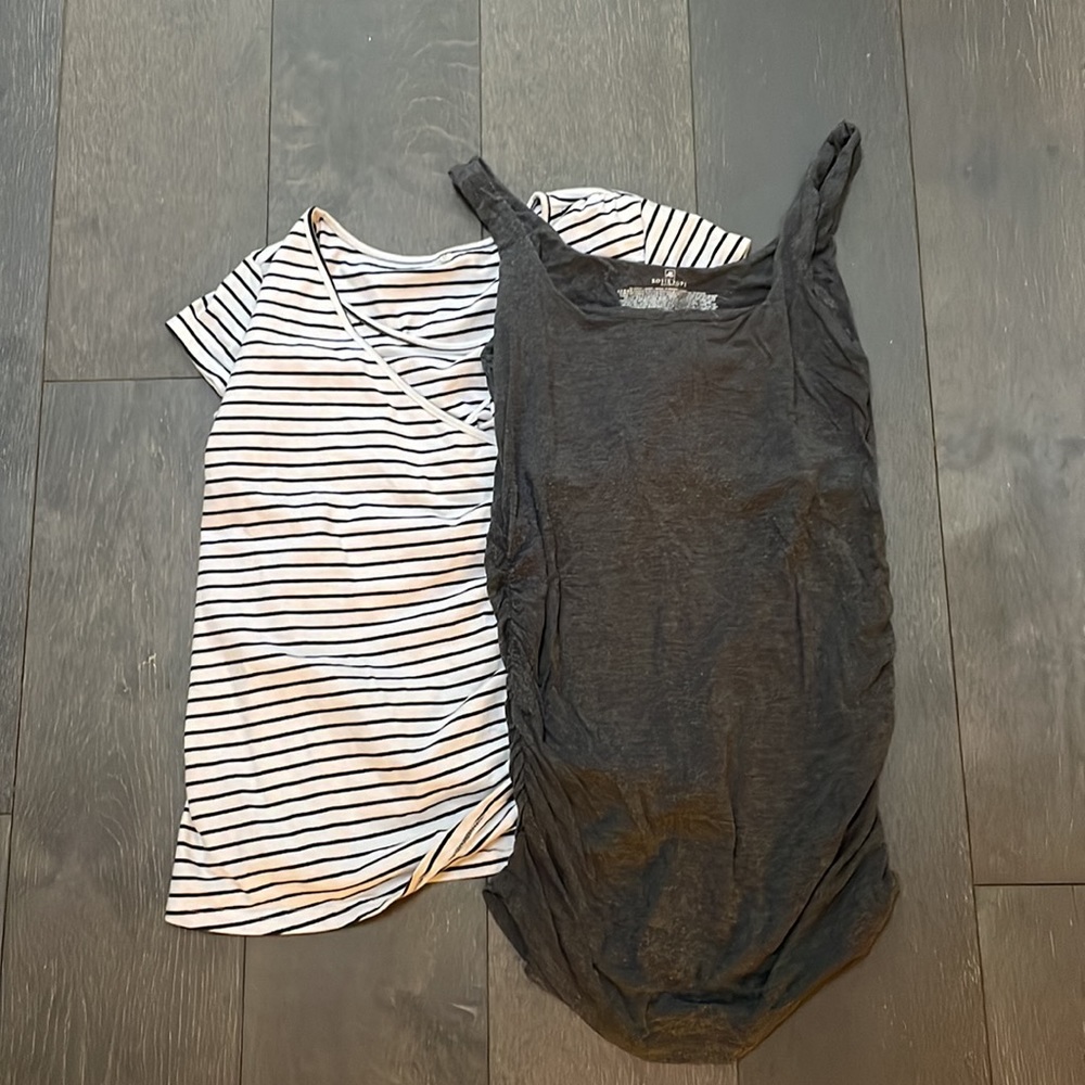 Lot of maternity and nursing tops